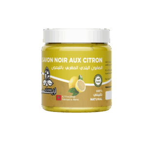 الصابون البلدي بالحامض   -     Savon noir citron 200g