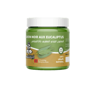 الصابون البلدي بالاكاليبتوس - Savon noir eucalyptus
 200g