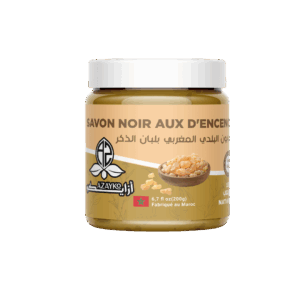 الصابون البلدي بلبن الدكر  - Savon noir louban dakar 200g